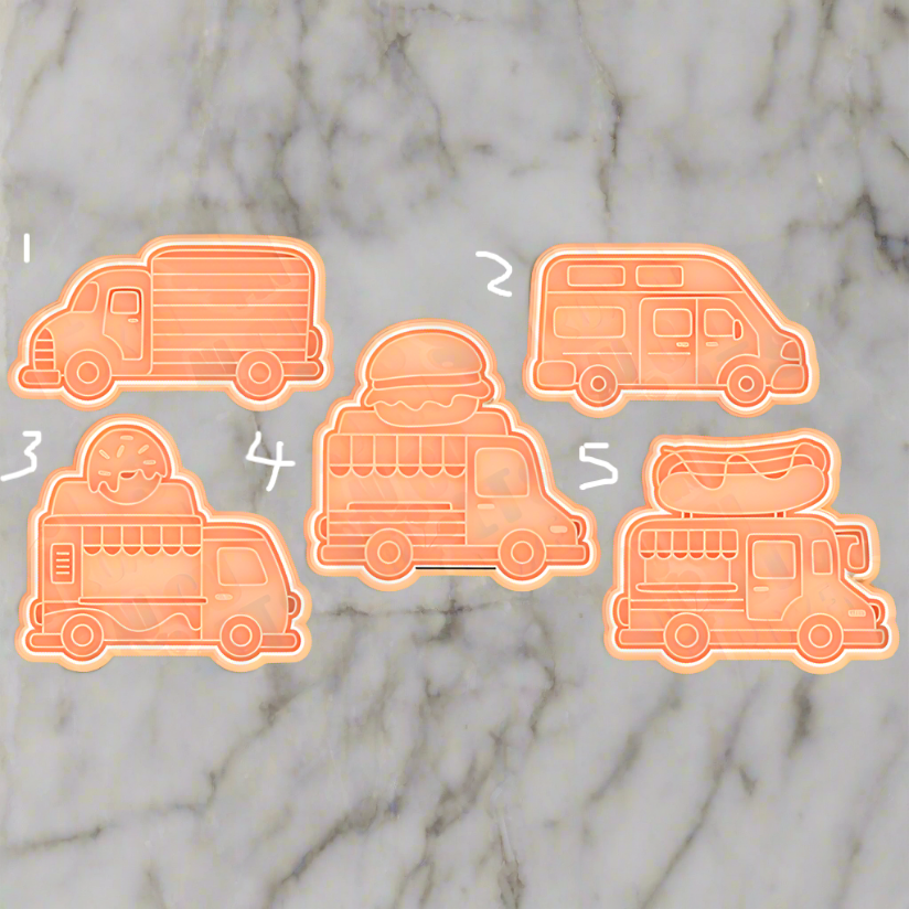 Food Trucks stamp and cutters