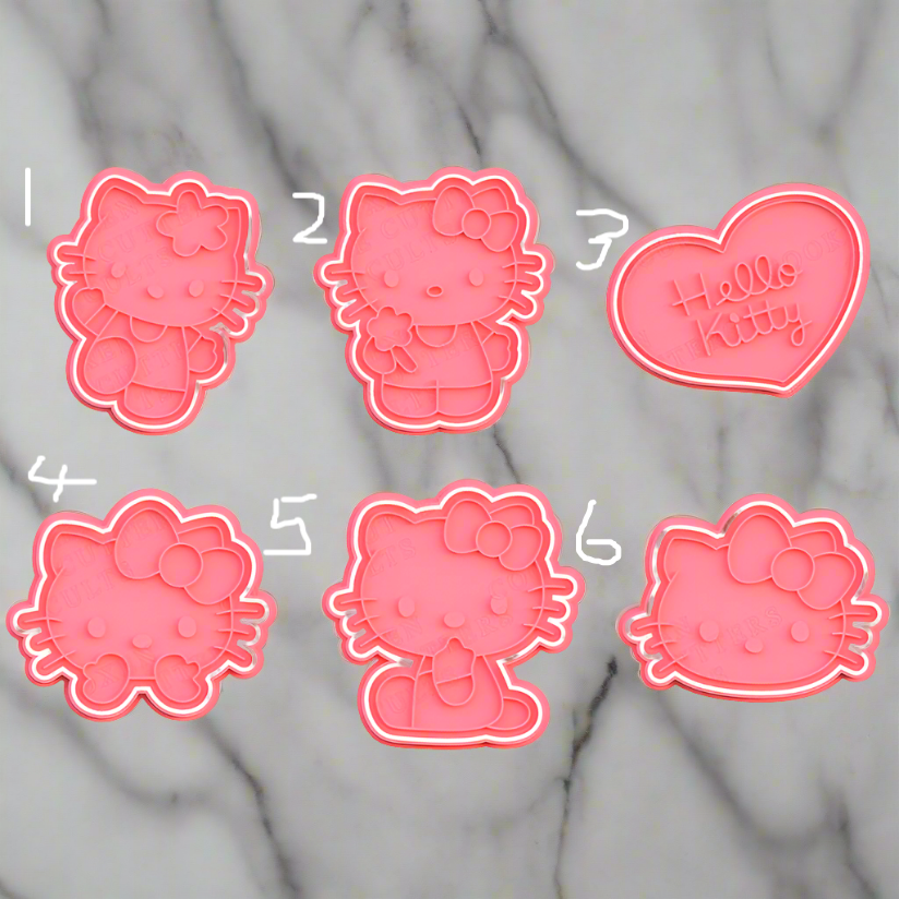 Kitty stamp and cutters