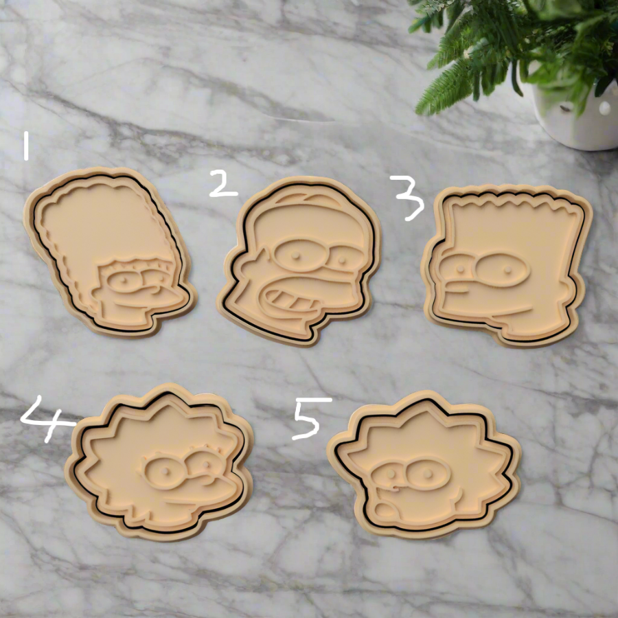 Yellow Family Stamp and cutters