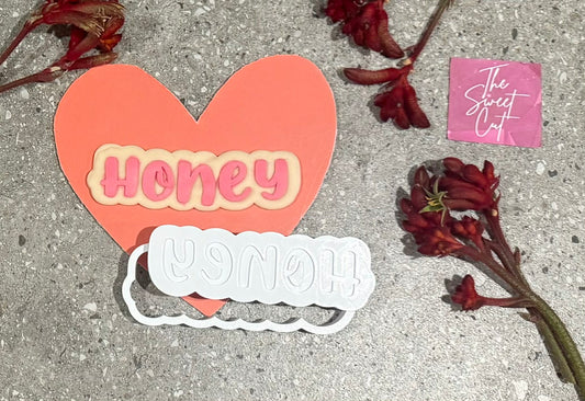 Honey debosser stamp and cutter