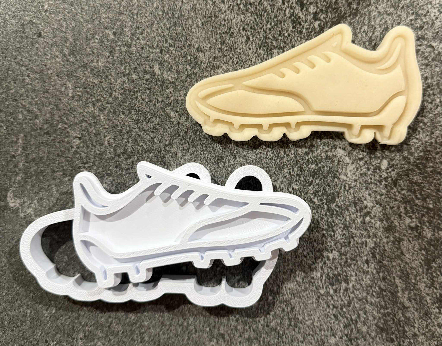 Footy shoe stamp and cutter
