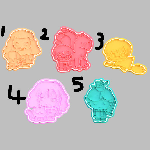 Harry Characters stamp and cutters