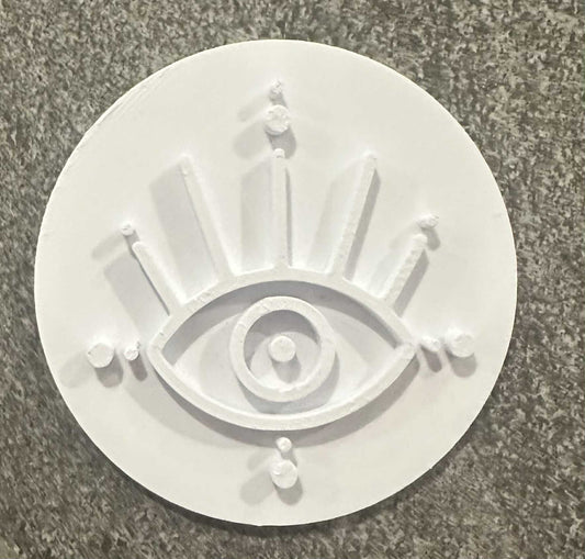 Evil eye stamp and cutter