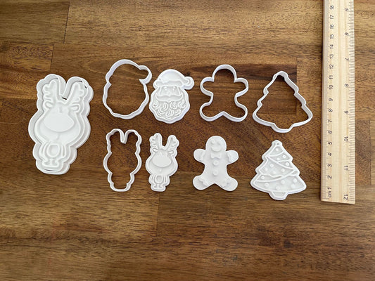 Mini Christmas stamps