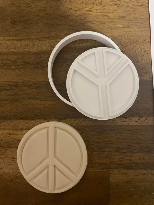 Peace Sign Stamp and Cutter