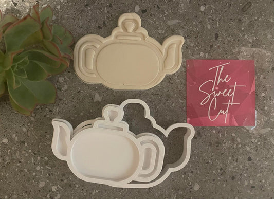 Teapot stamp and cutter
