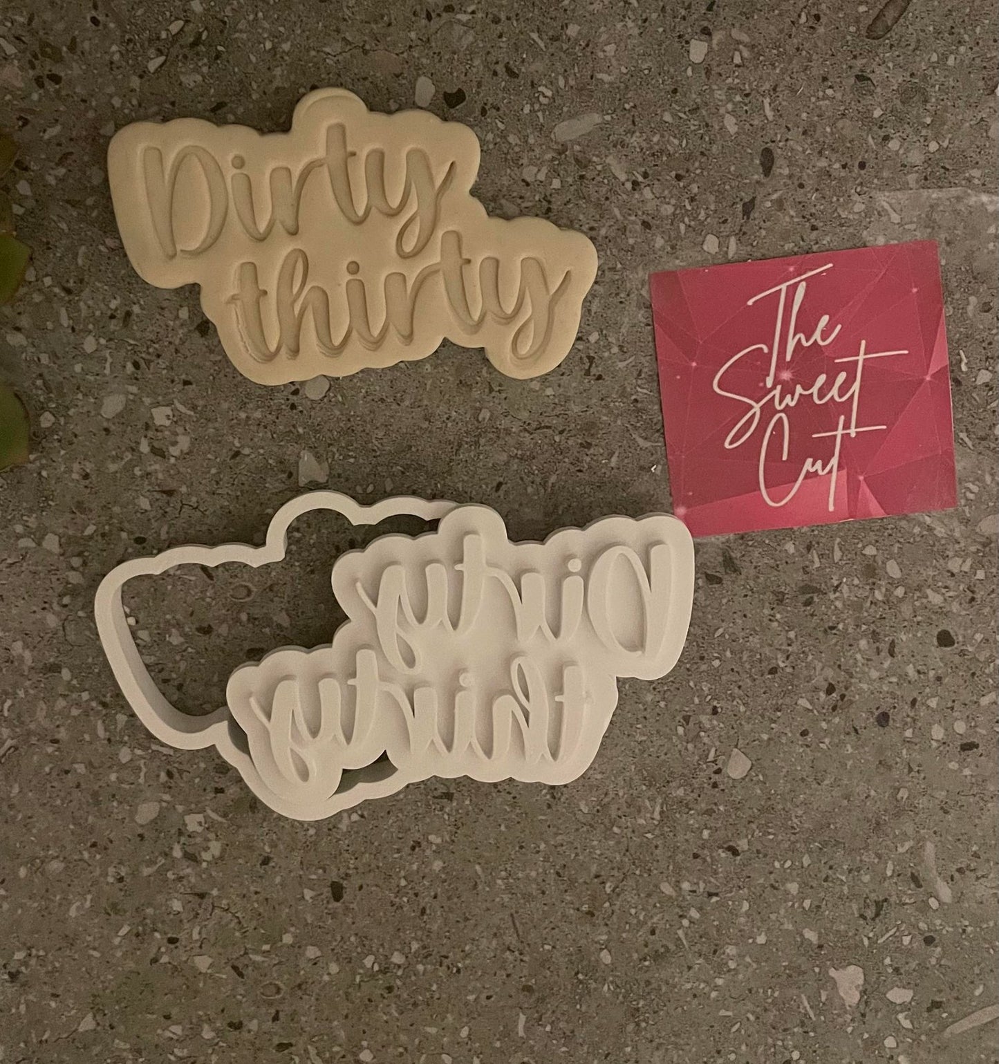 Dirty thirty stamp and cutter