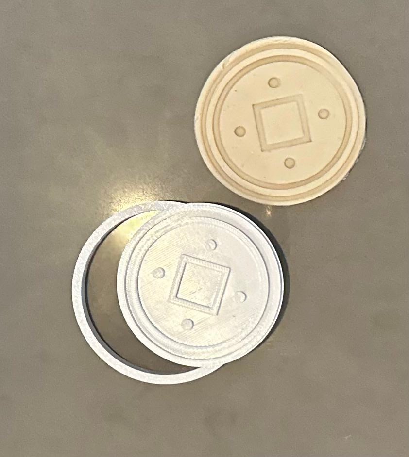 Jenna symbol stamp and circle cutter