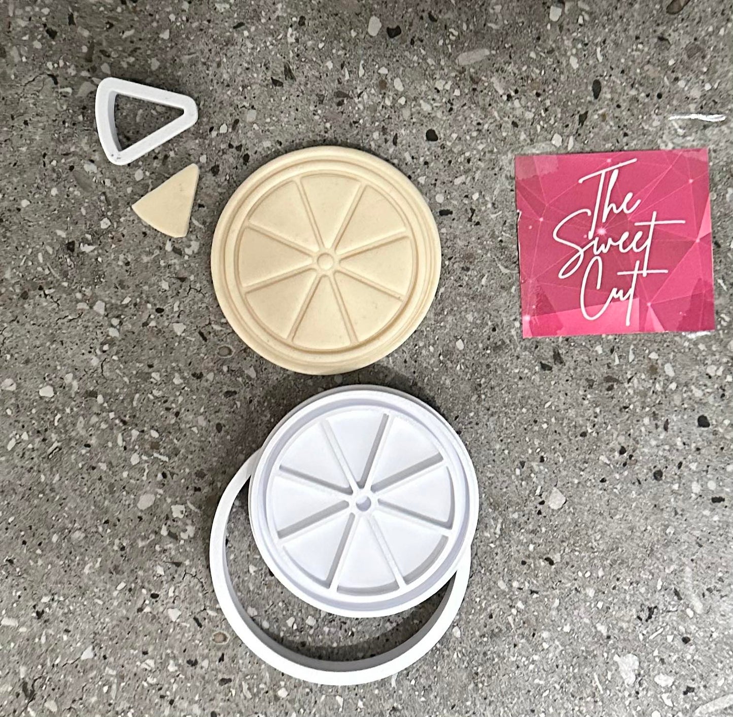 Lemon Slice Stamp and Cutter