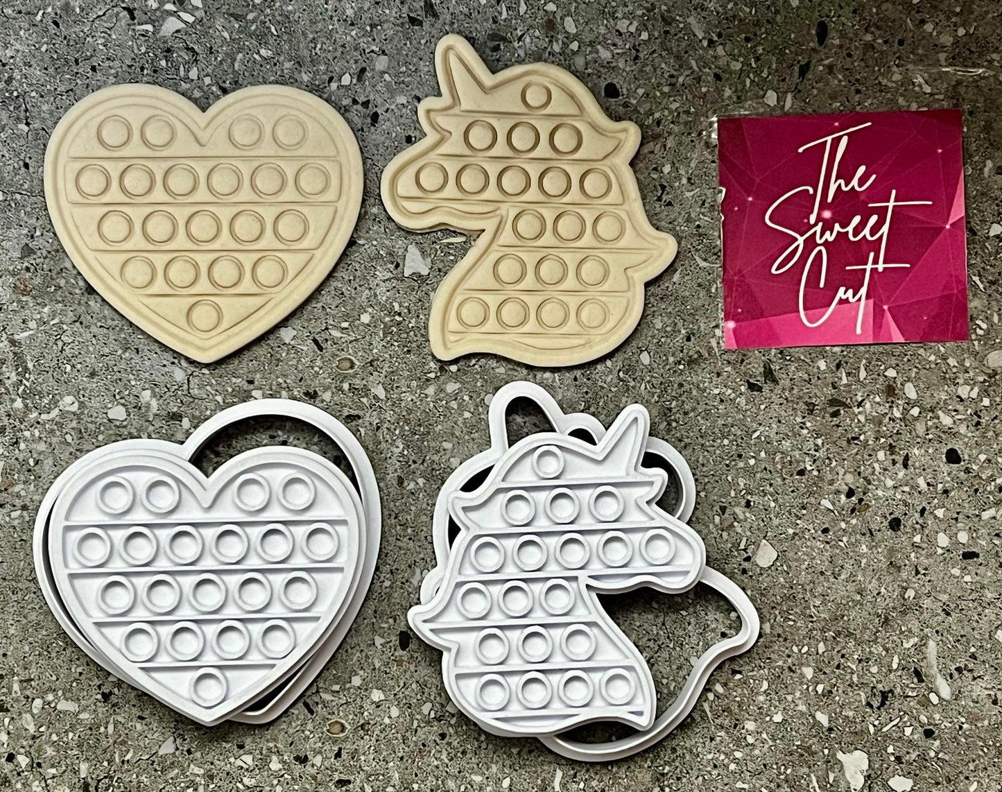 Pop it stamp and cutters