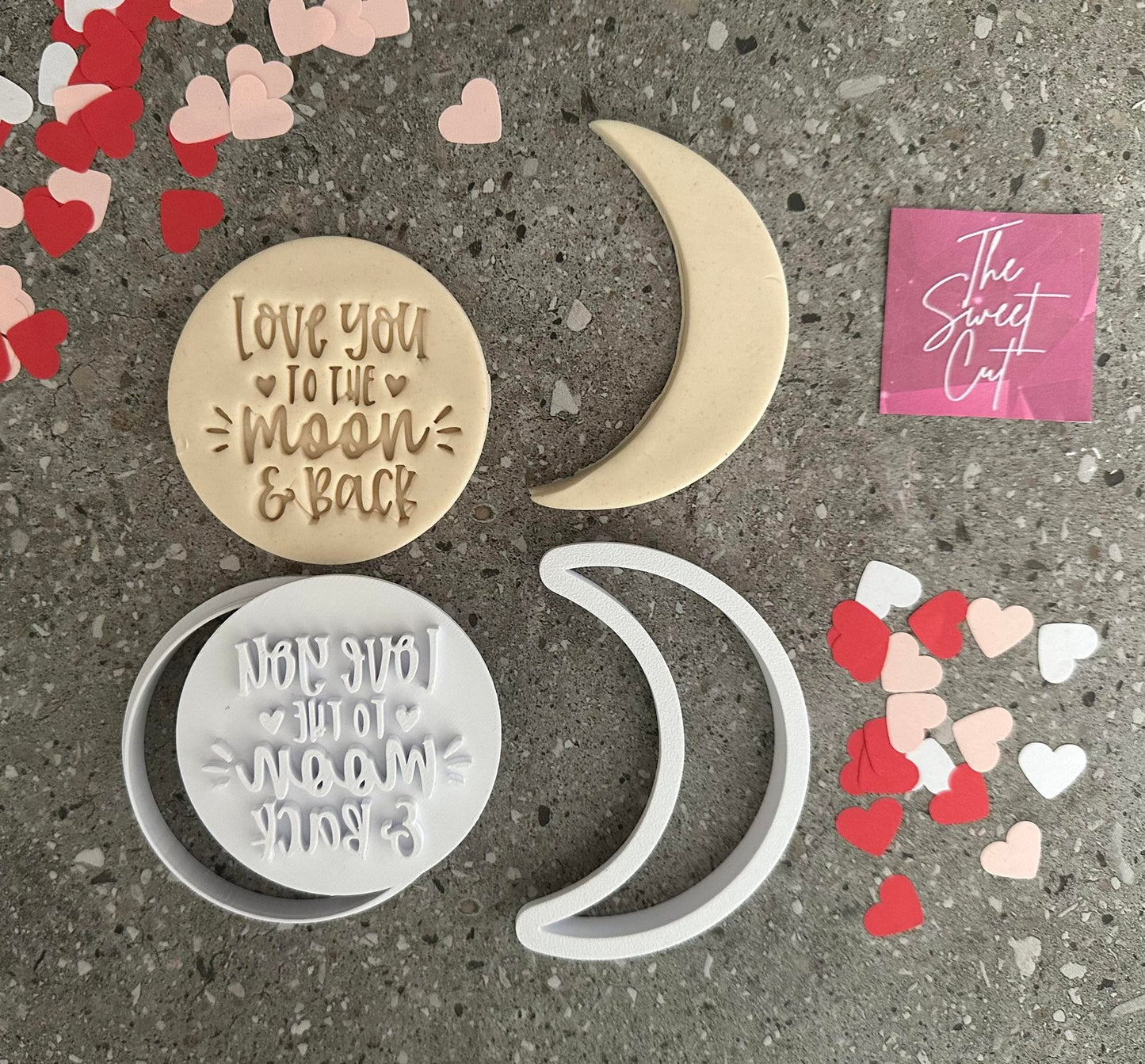 Love you to the moon and back Valentine pack