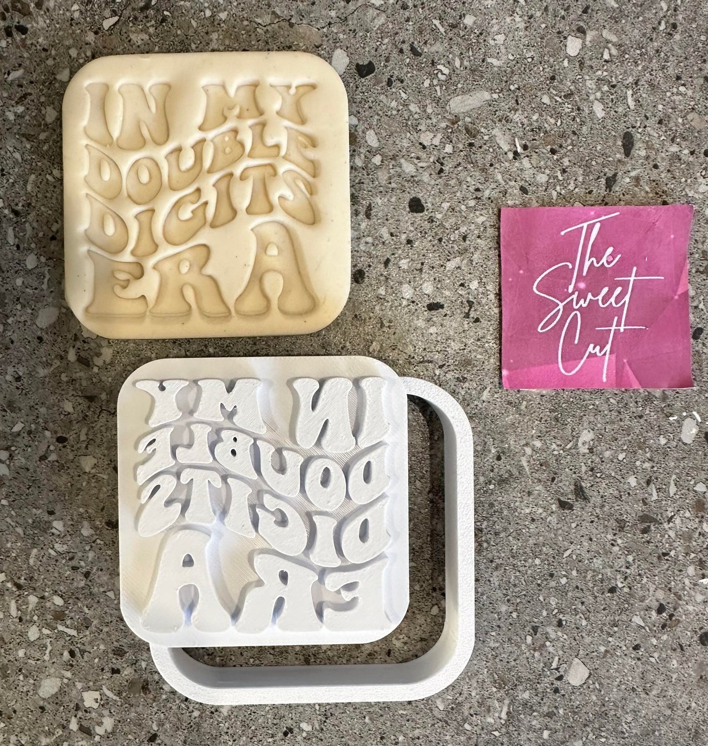 In my double digit era stamp with square cutter