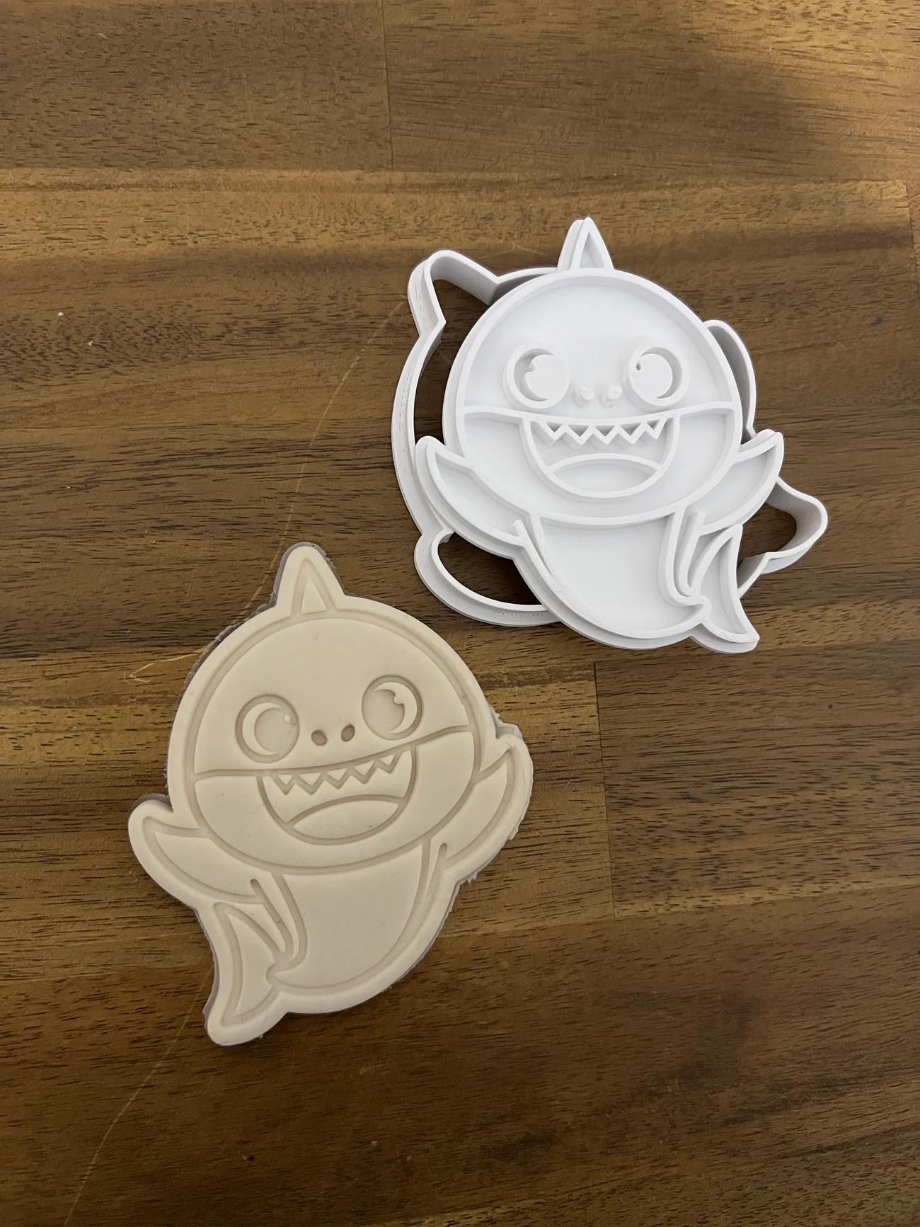 Cute shark cutter and stamp