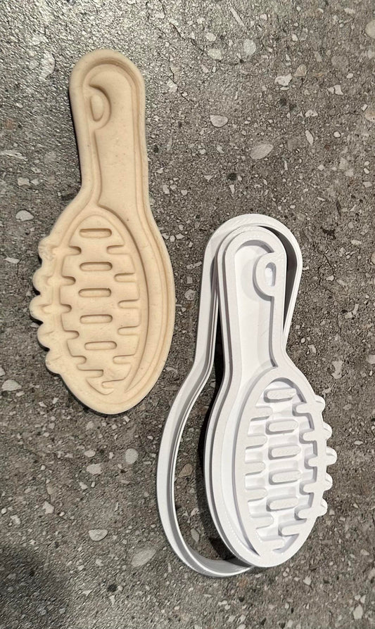Hair Brush Stamp and cutter