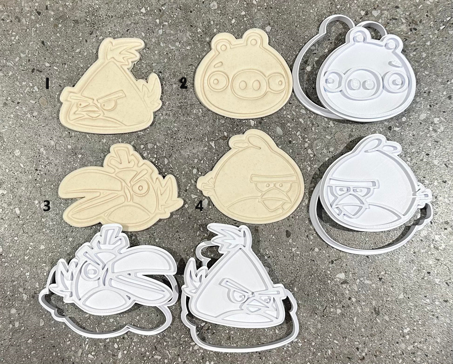 Birds stamp and cutter