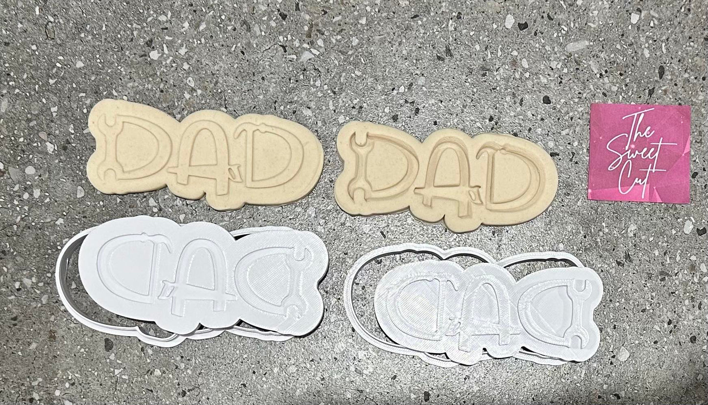 Tools Dad stamp and cutter