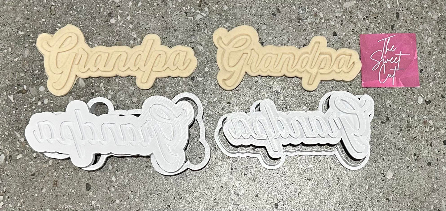 Grandpa Stamp and cutter