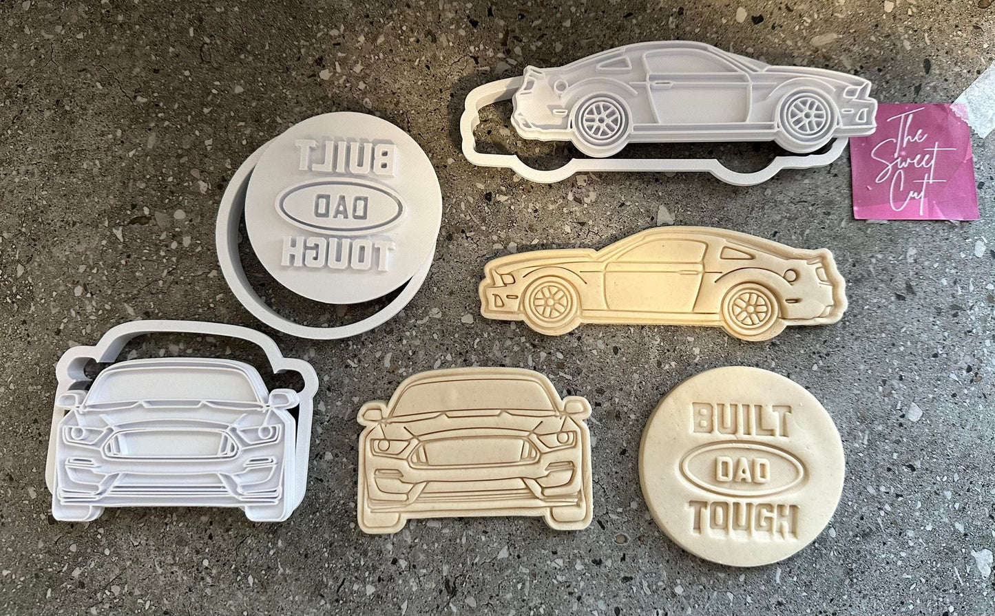 Built tough dad stamp and cutter pack