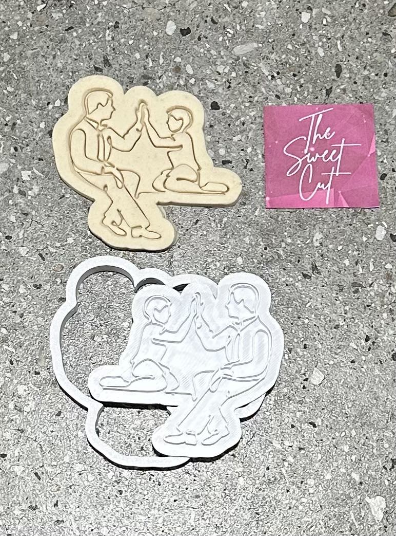 Line Dad stamp and cutter