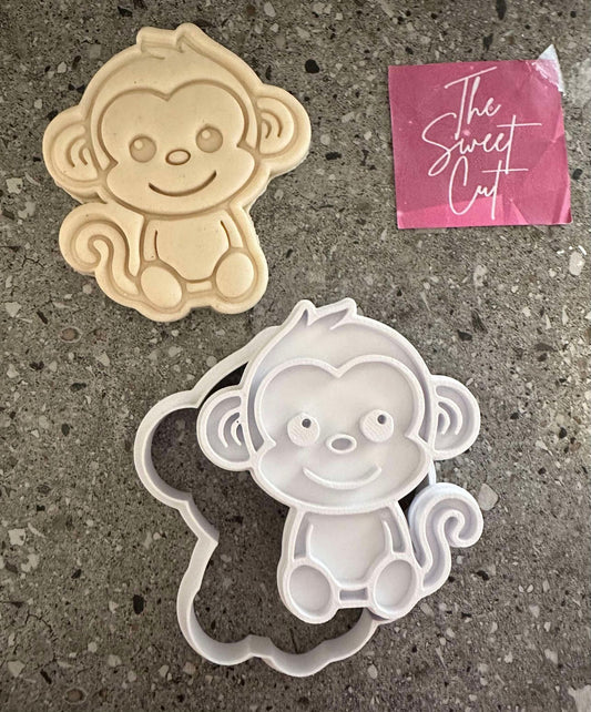 Monkey stamp and cutter