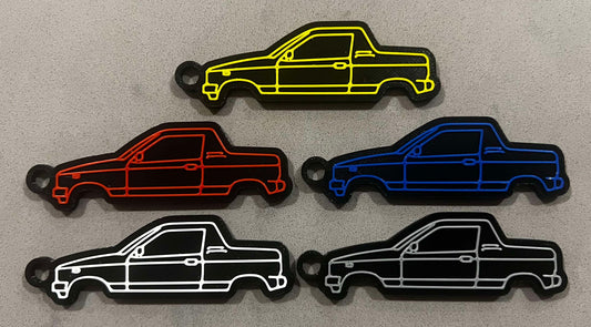 Mighty boy shape keyring