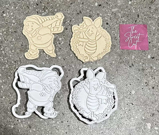 Bear and pig stamp and cutters (2024)