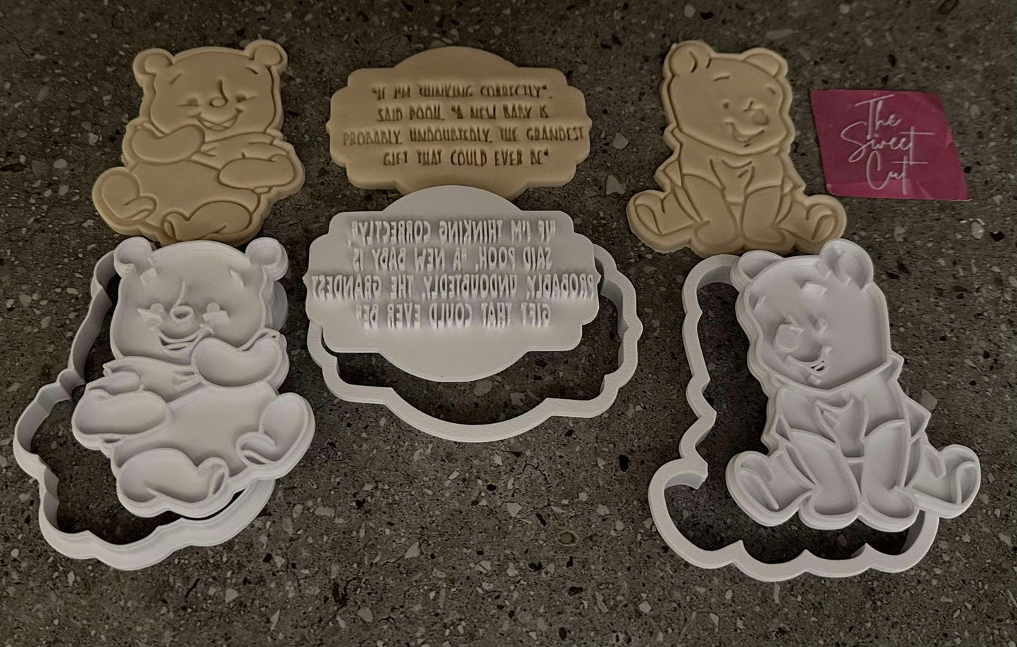 Bear theme stamp and cutters