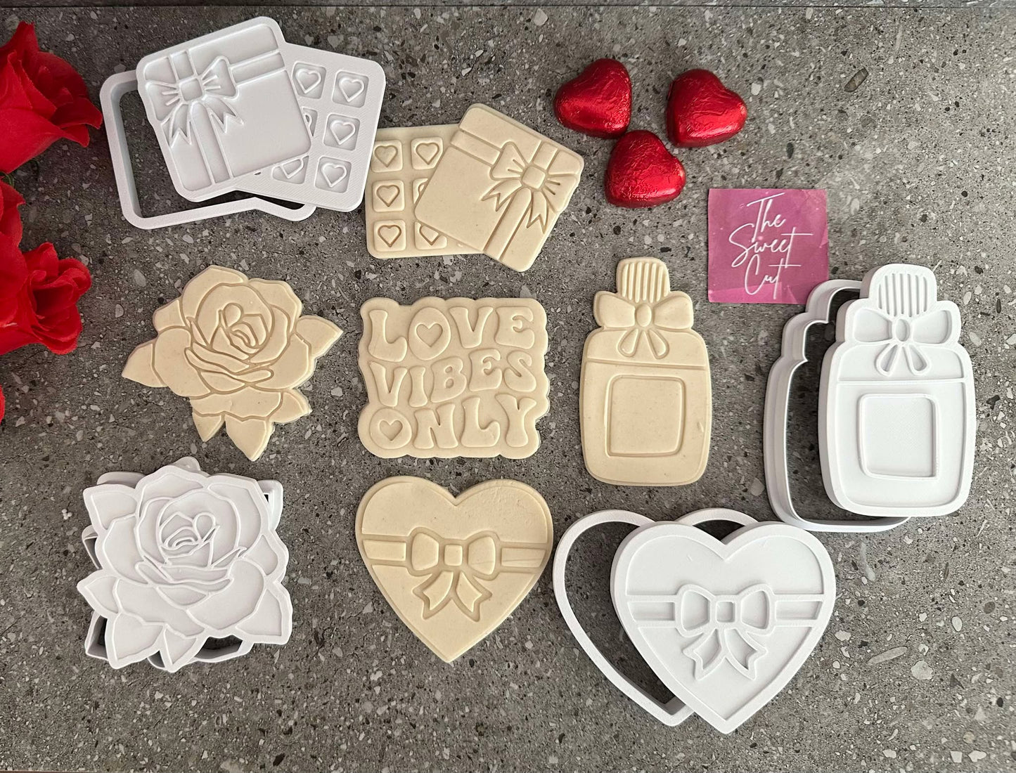Love vibes only debosser pack