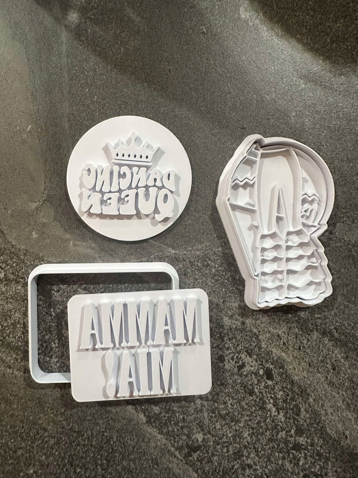 Mamma Mia stamp and cutters