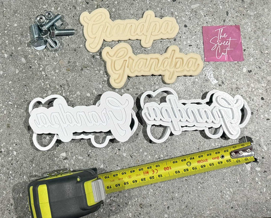 Grandpa stamp and cutter
