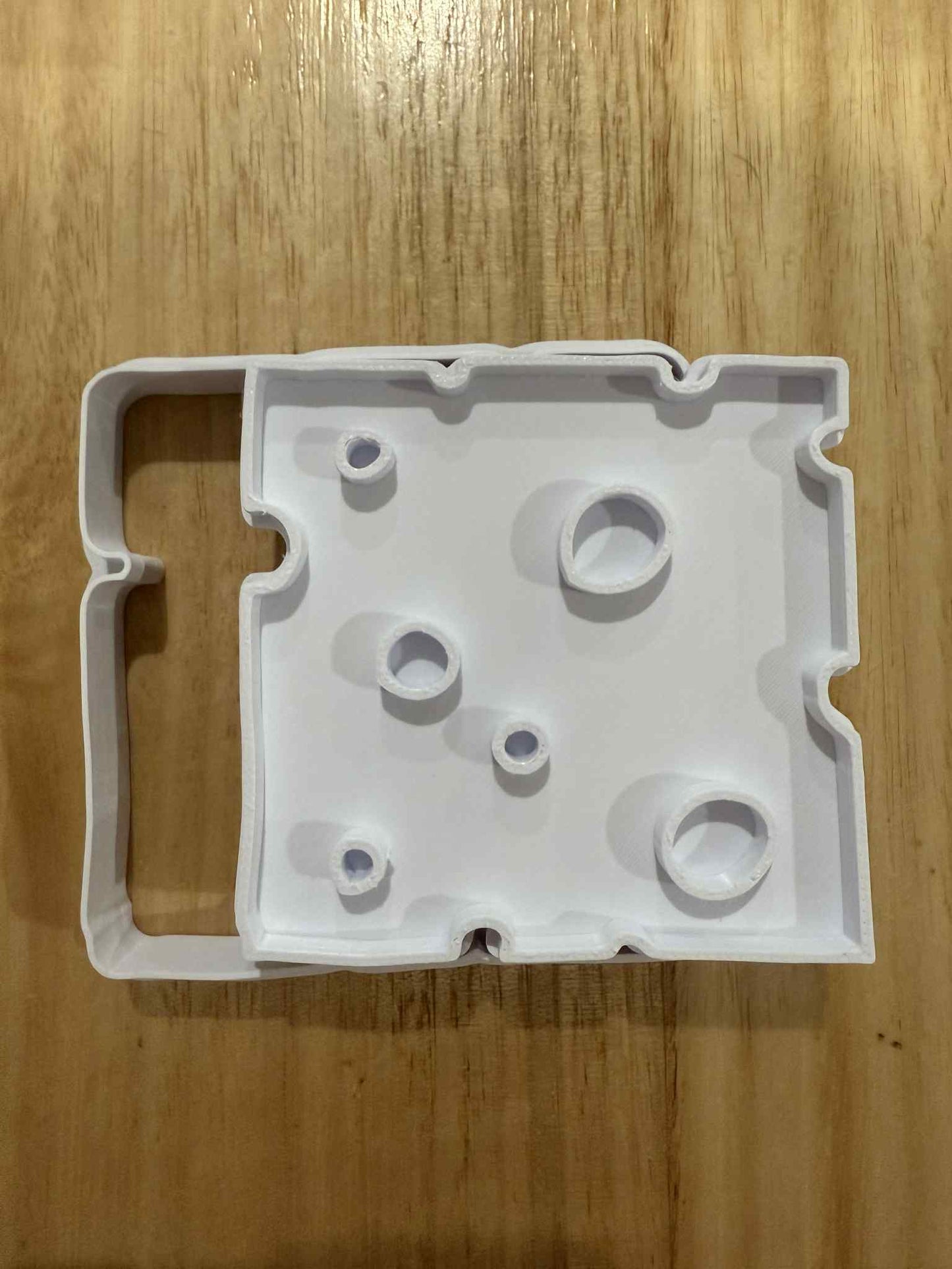 Cheese stamp and cutter