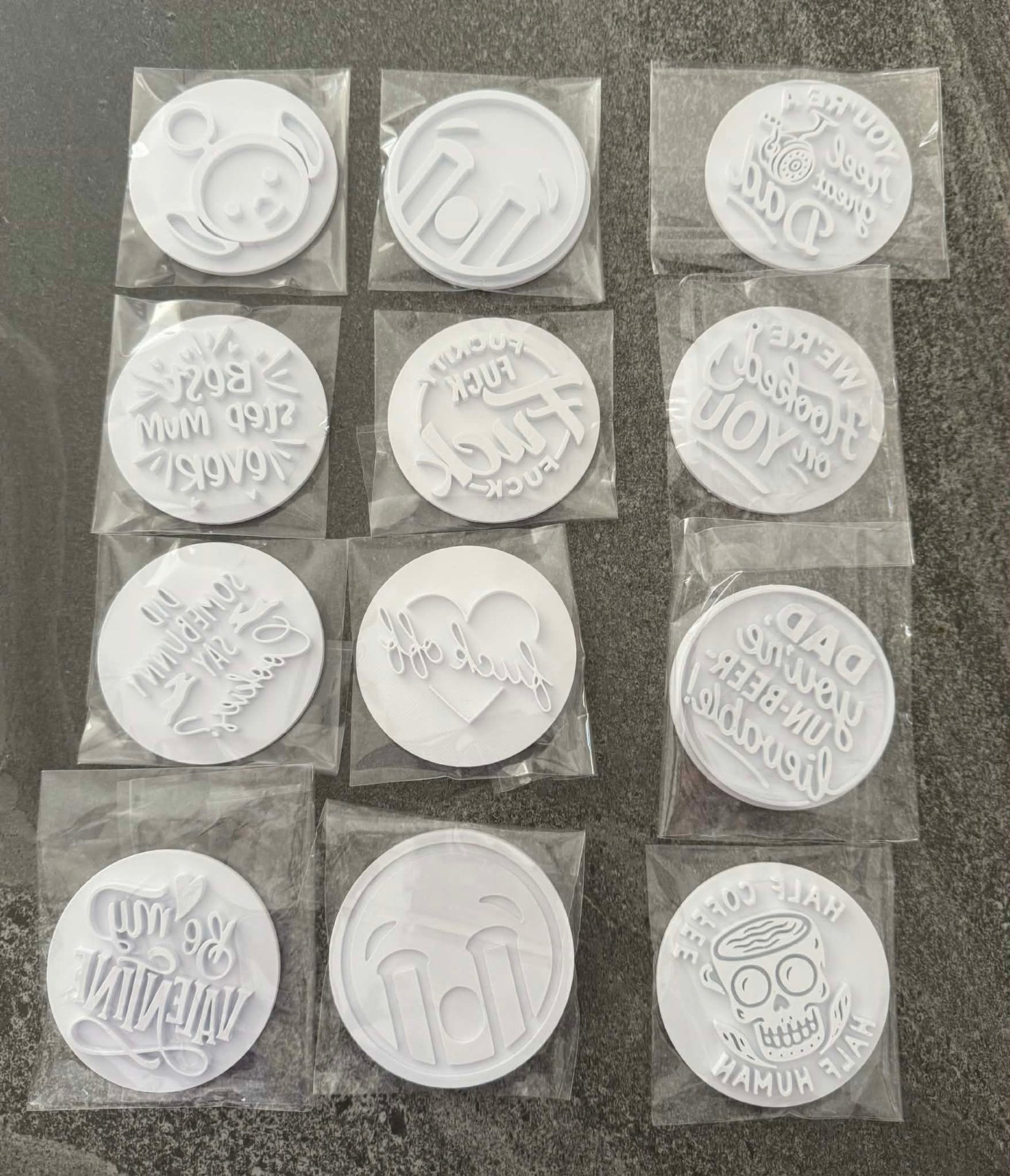 Clearance -  circle stamps