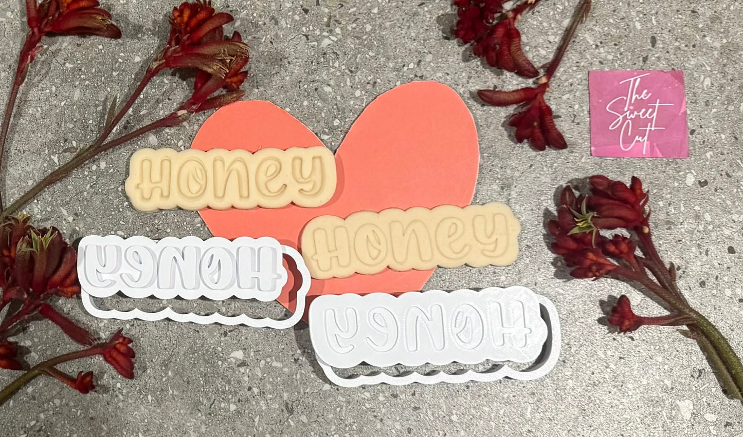 Honey Stamp and cutter