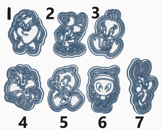 Wacky characters