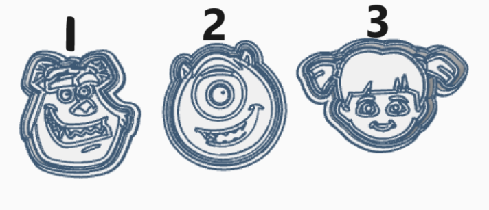 Monster 2 stamp and cutter
