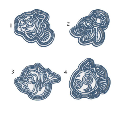 Fish stamp and cutter