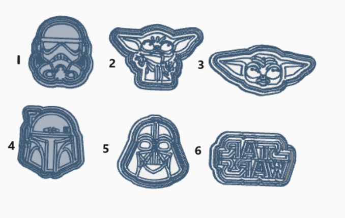 Space stamp and cutters