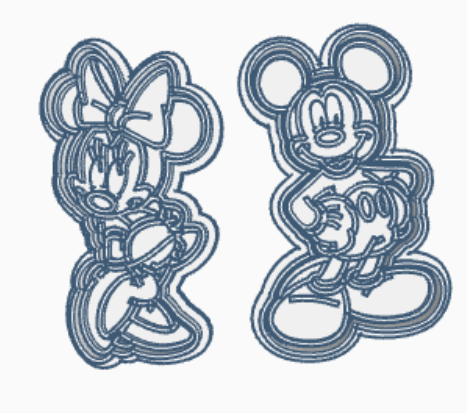 Mouse stamp and cutters