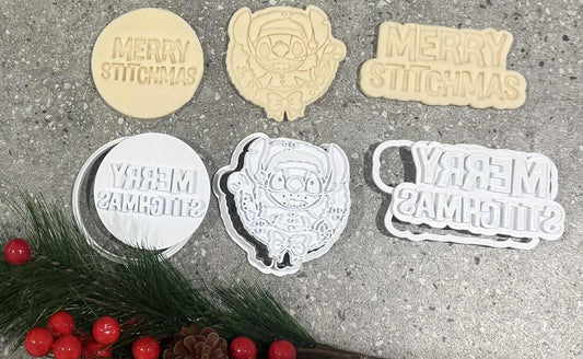 S Blue Character Stamp and Cutter #2