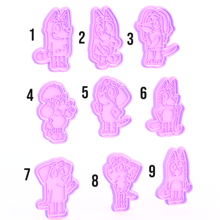 Dog theme Stamp and cutters