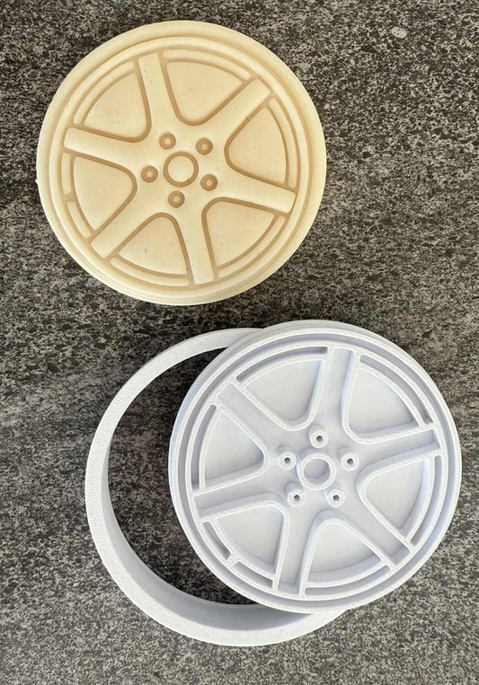 Wheel stamp and cutter