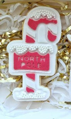 North Pole stamp and cutter