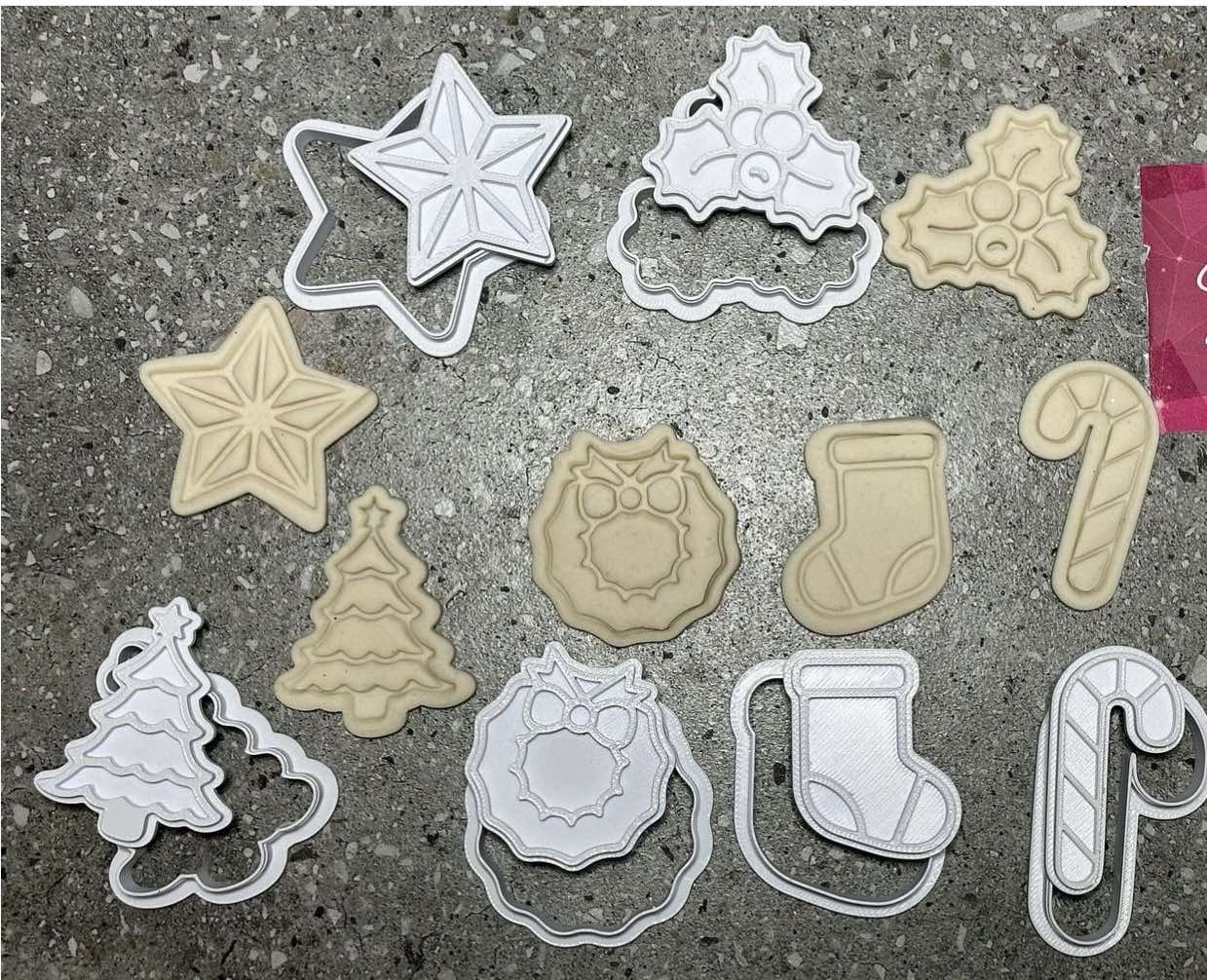 Christmas Stamps and cutters