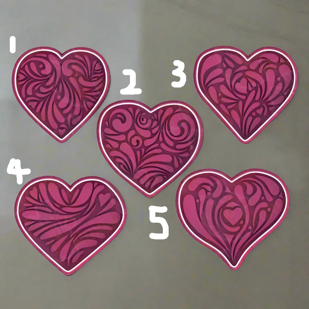 Hearts stamp and cutter