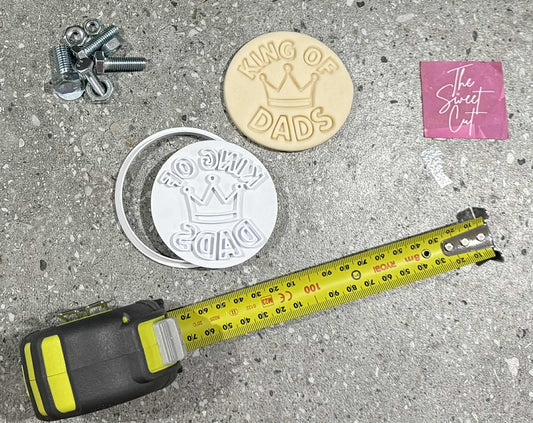 King of Dads stamp and cutter
