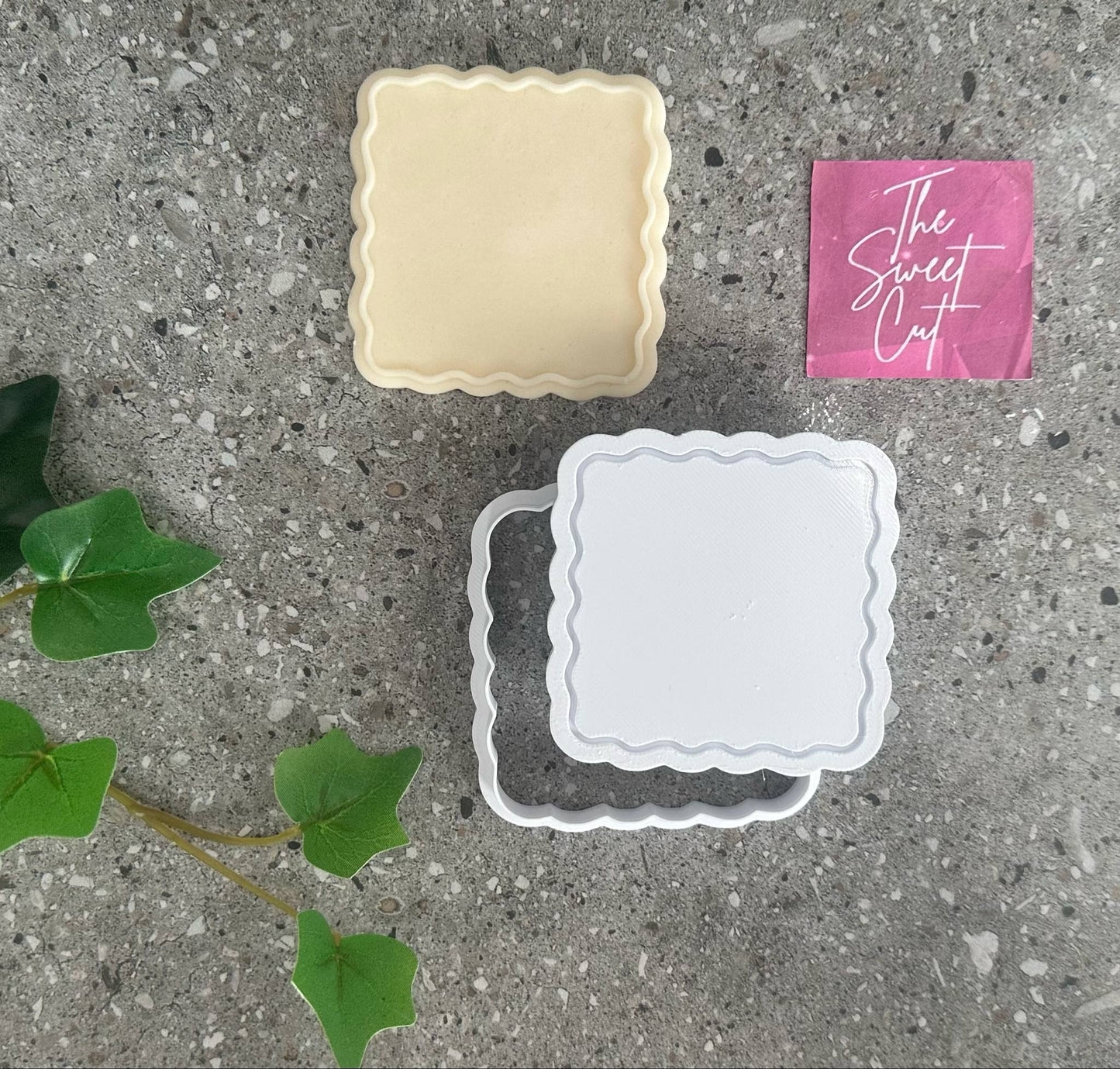 Wavy stamps and cutters