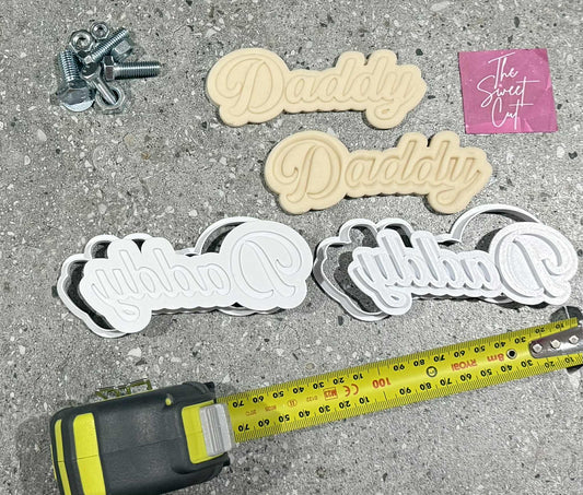 Daddy stamp and cutter