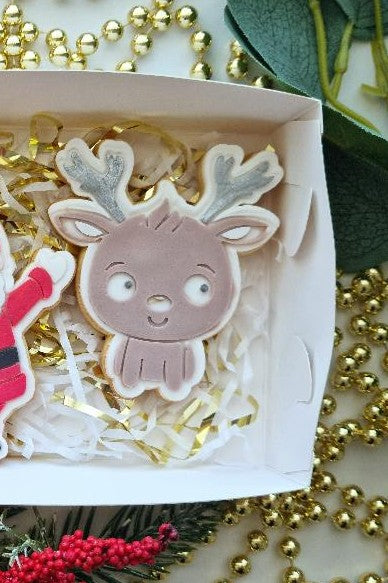 Face on Reindeer Stamp and cutter