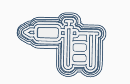 Tattoo Gun stamp and cutter