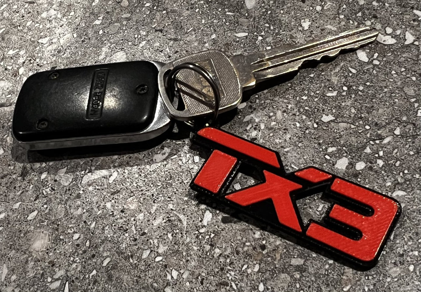 Ford Laser TX3 keyrings